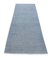 Hand Knotted Overdye Wool Rug 2' 9" x 8' 10" - No. AT19470