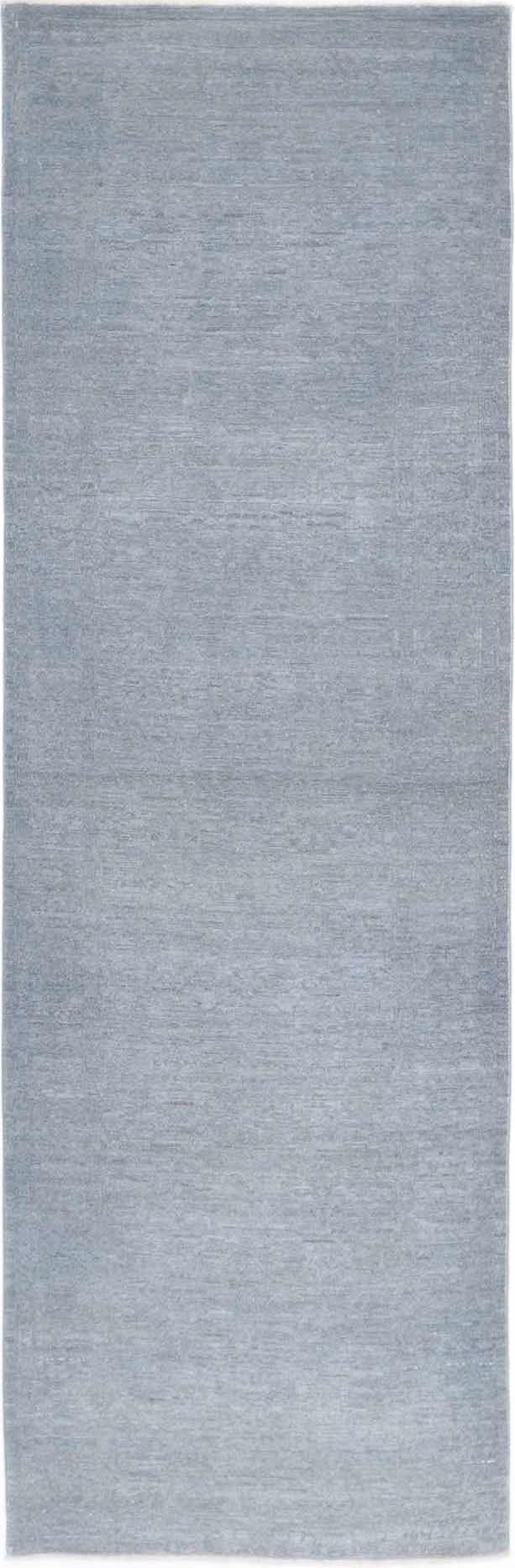 Hand Knotted Overdye Wool Rug 2' 9" x 8' 10" - No. AT19470