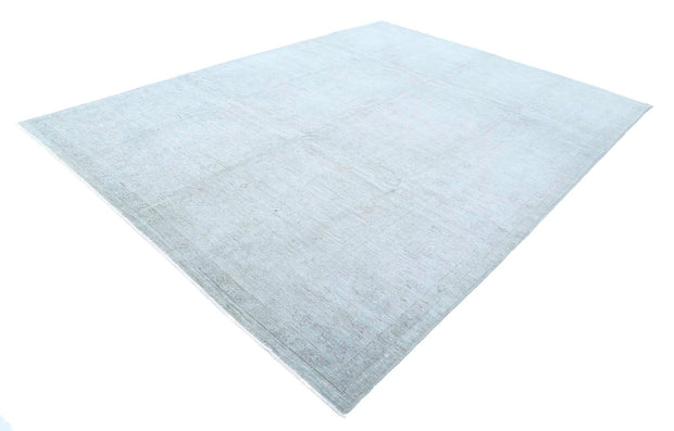 Hand Knotted Overdye Wool Rug 8' 9" x 11' 8" - No. AT80573