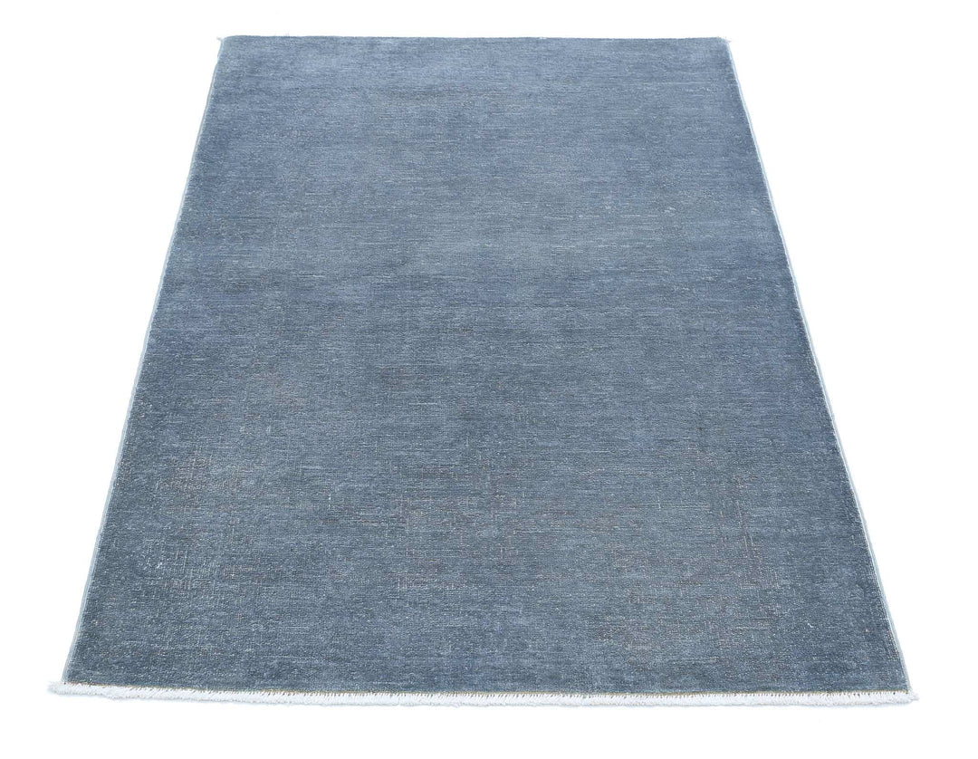 Hand Knotted Overdye Wool Rug 3' 3" x 4' 10" - No. AT90072