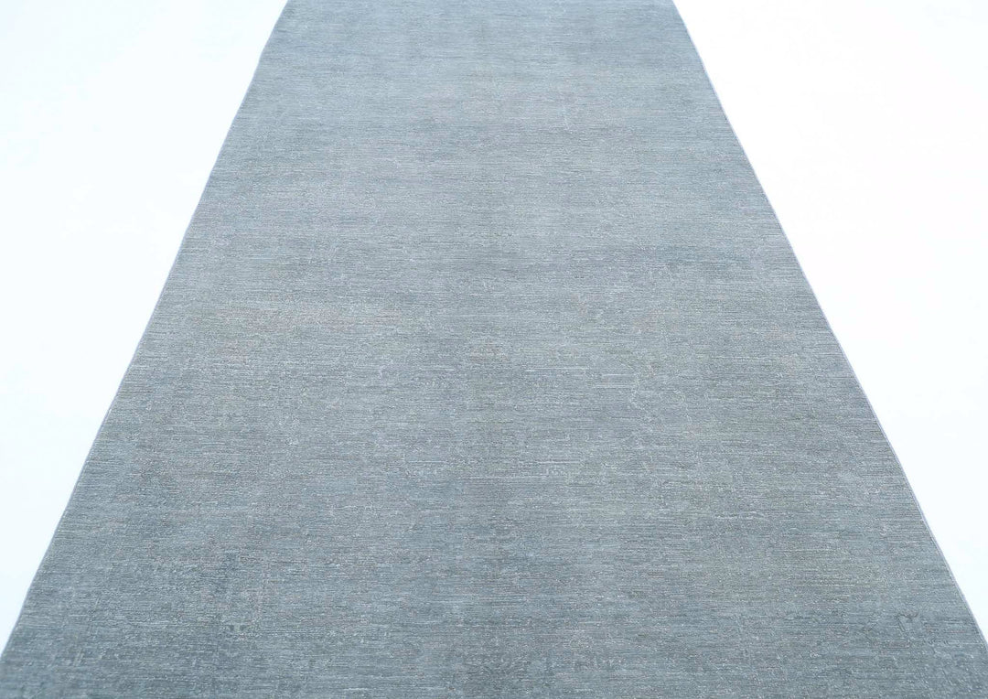 Hand Knotted Overdye Wool Rug 5' 2" x 14' 10" - No. AT10823