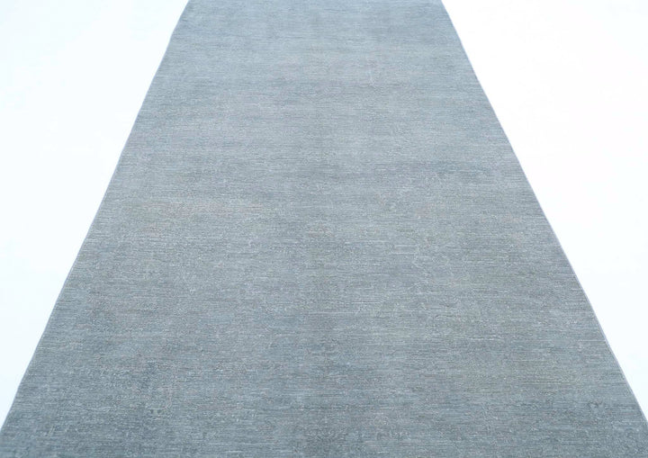 Hand Knotted Overdye Wool Rug 5' 2" x 14' 10" - No. AT10823