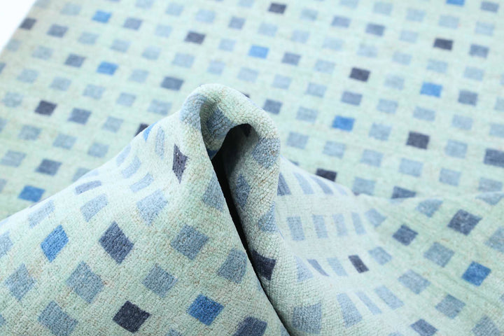 Hand Knotted Modern Overdye Wool Rug 3' 2" x 4' 11" - No. AT24947