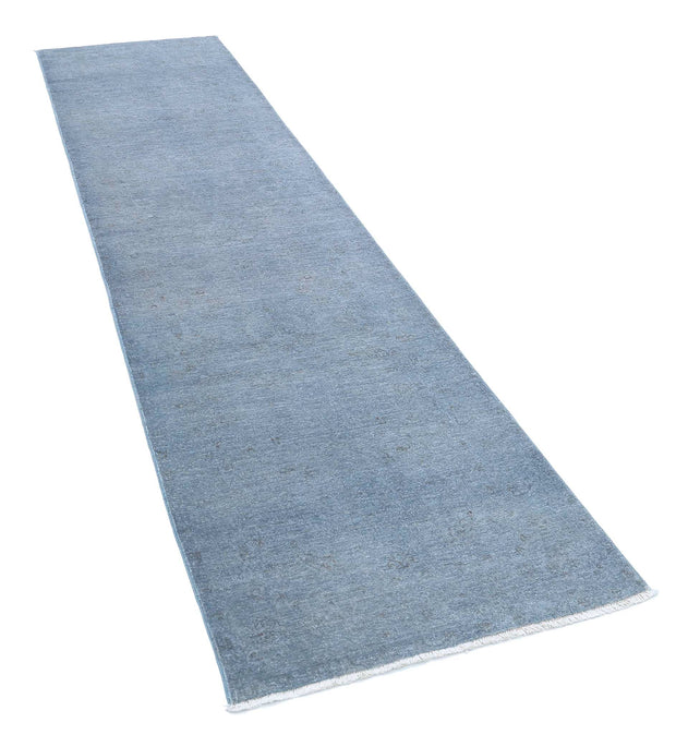 Hand Knotted Overdye Wool Rug 2' 7" x 10' 5" - No. AT65918