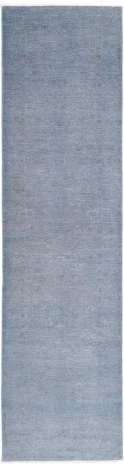 Hand Knotted Overdye Wool Rug 2' 7" x 10' 5" - No. AT65918