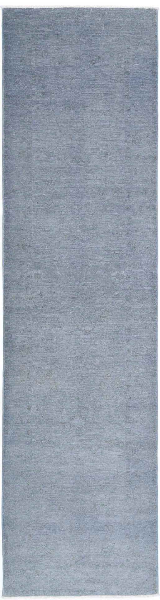 Hand Knotted Overdye Wool Rug 2' 7" x 10' 5" - No. AT65918