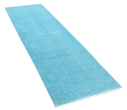 Hand Knotted Overdye Wool Rug 2' 8" x 8' 4" - No. AT41104