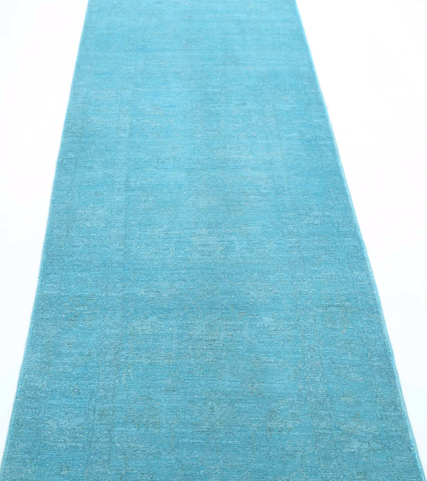 Hand Knotted Overdye Wool Rug 2' 8" x 8' 4" - No. AT41104