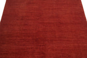 Hand Knotted Overdye Wool Rug 3' 9" x 5' 10" - No. AT63618