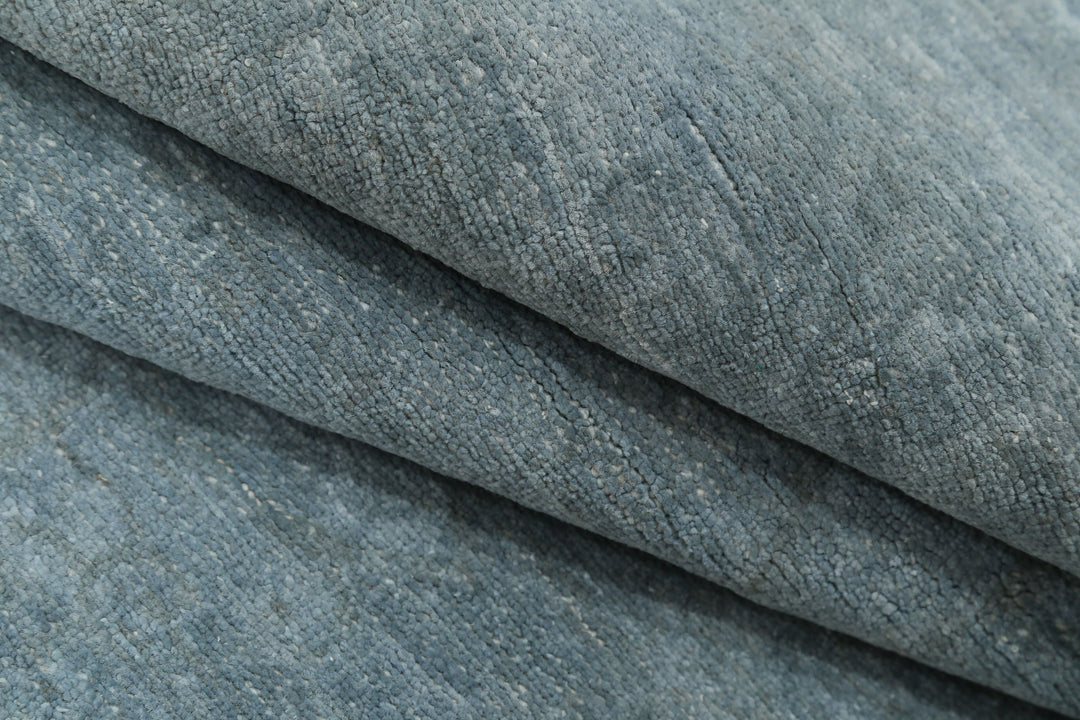 Hand Knotted Overdye Wool Rug 3' 6" x 19' 7" - No. AT56094