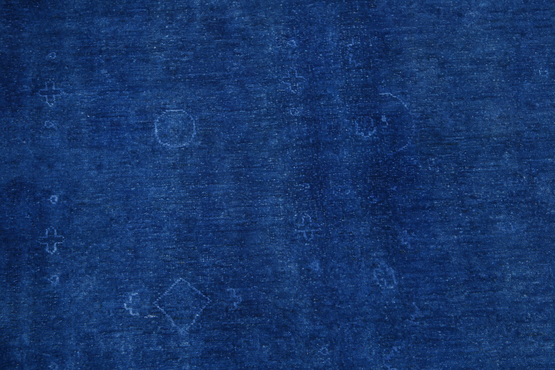 Hand Knotted Overdye Wool Rug 14' 1" x 20' 6" - No. AT72764