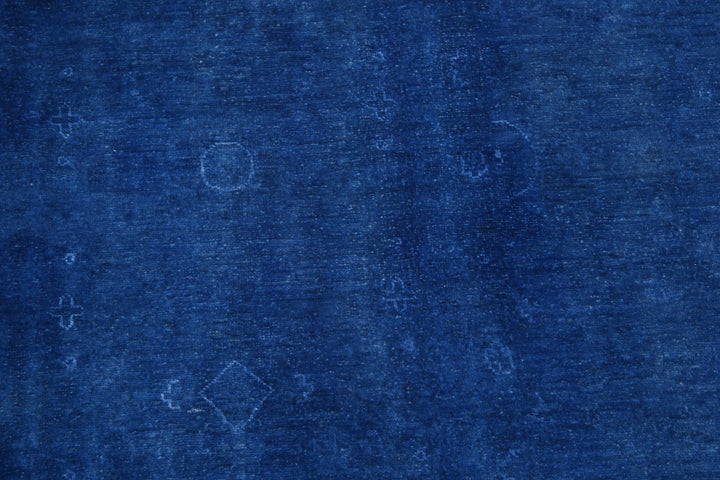 Hand Knotted Overdye Wool Rug 14' 1" x 20' 6" - No. AT72764