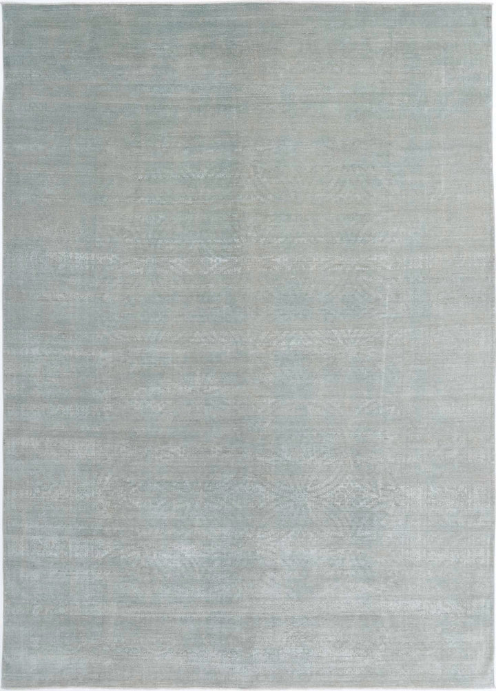 Hand Knotted Fine Overdye Wool Rug 8' 5" x 12' 0" - No. AT65282