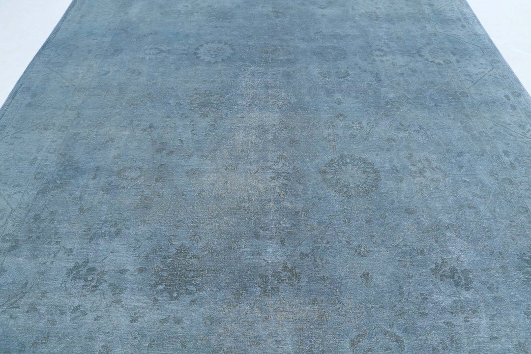 Hand Knotted Fine Overdye Wool Rug 8' 10" x 11' 3" - No. AT51166