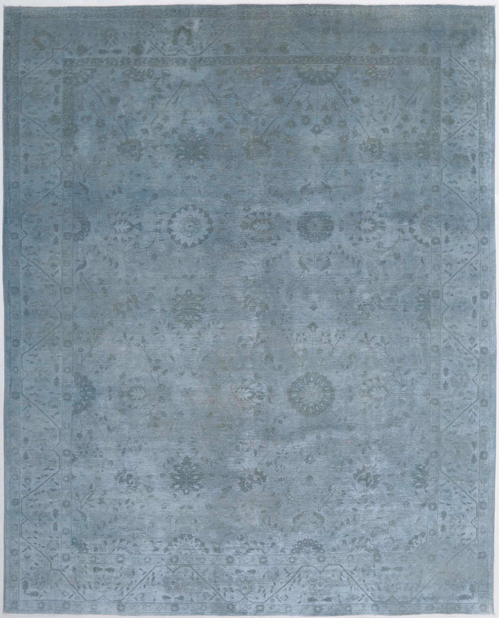 Hand Knotted Fine Overdye Wool Rug 8' 10" x 11' 3" - No. AT51166