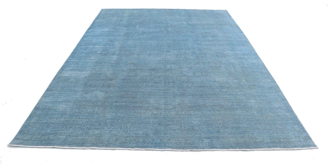 Hand Knotted Fine Overdye Wool Rug 8' 1" x 11' 1" - No. AT27061