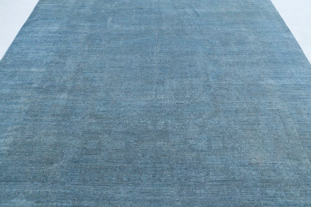 Hand Knotted Fine Overdye Wool Rug 8' 1" x 11' 1" - No. AT27061