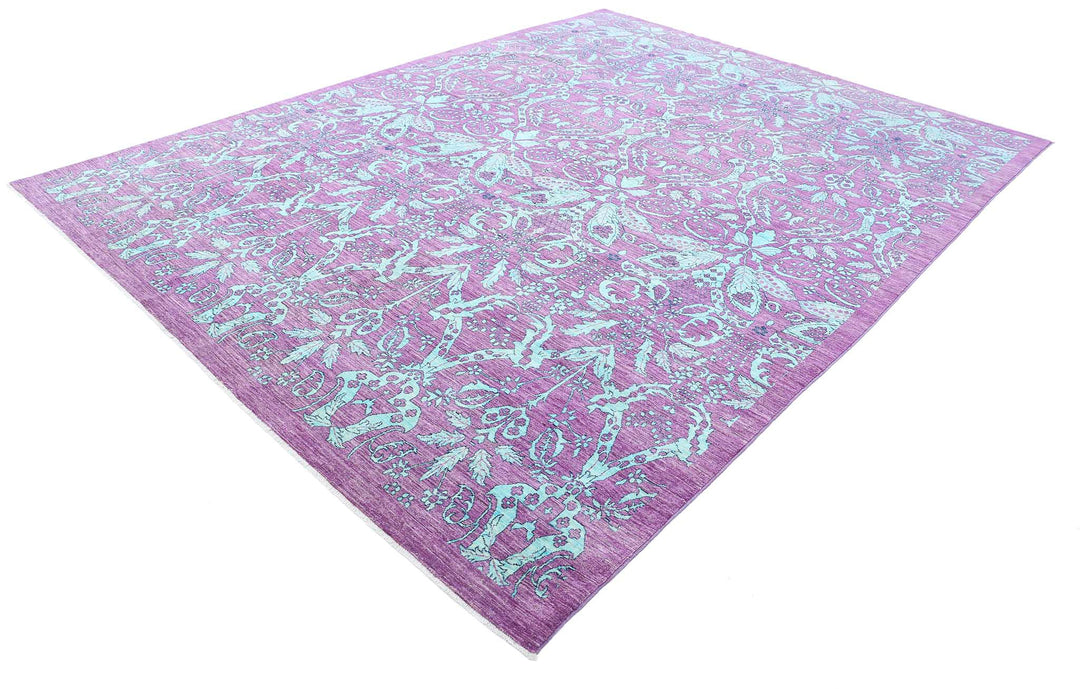 Hand Knotted Fine Artemix Wool Rug 8' 9" x 11' 7" - No. AT54647