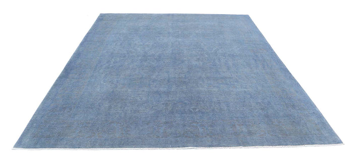 Hand Knotted Fine Overdye Wool Rug 7' 10" x 9' 11" - No. AT54179