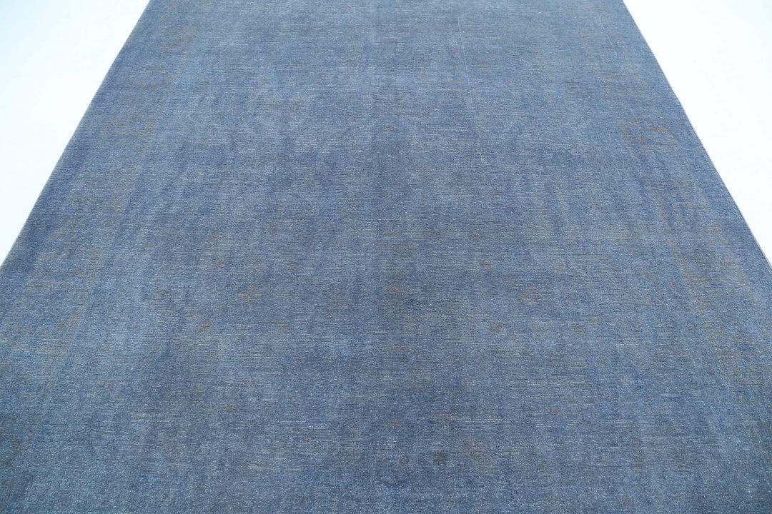 Hand Knotted Fine Overdye Wool Rug 7' 10" x 9' 11" - No. AT54179
