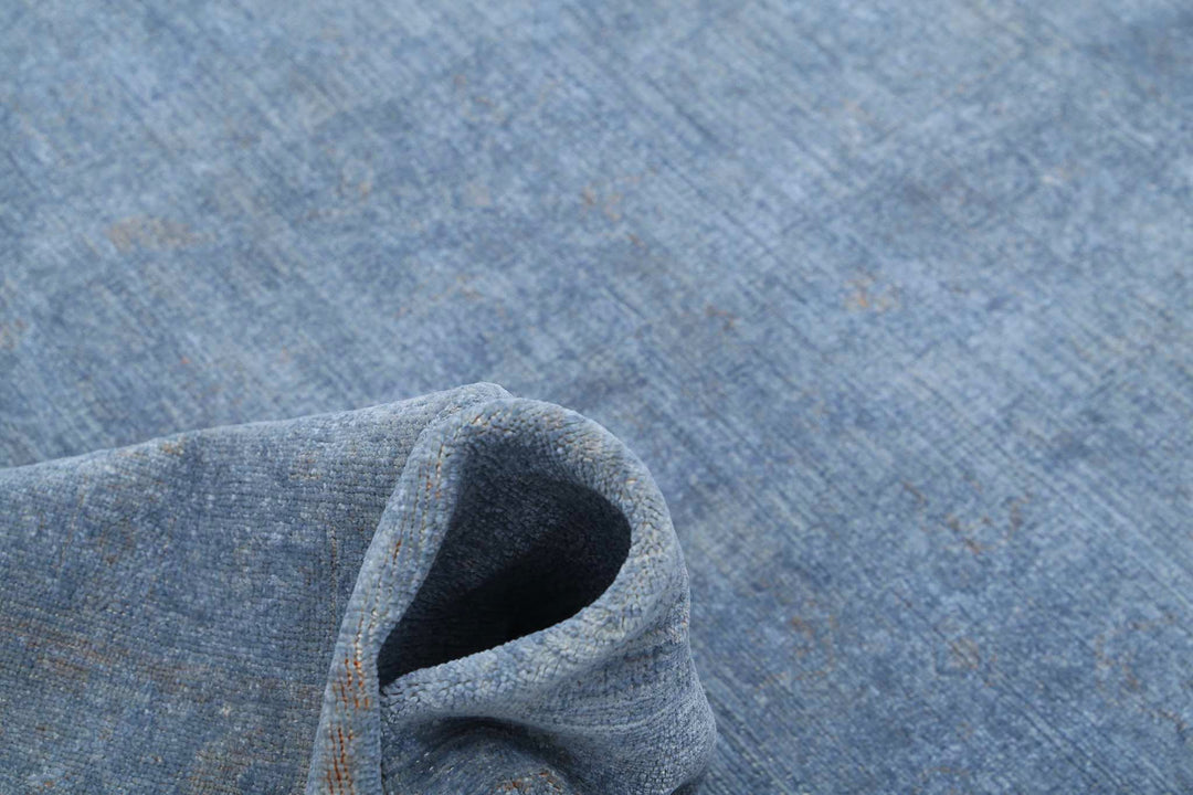 Hand Knotted Fine Overdye Wool Rug 7' 10" x 9' 11" - No. AT54179