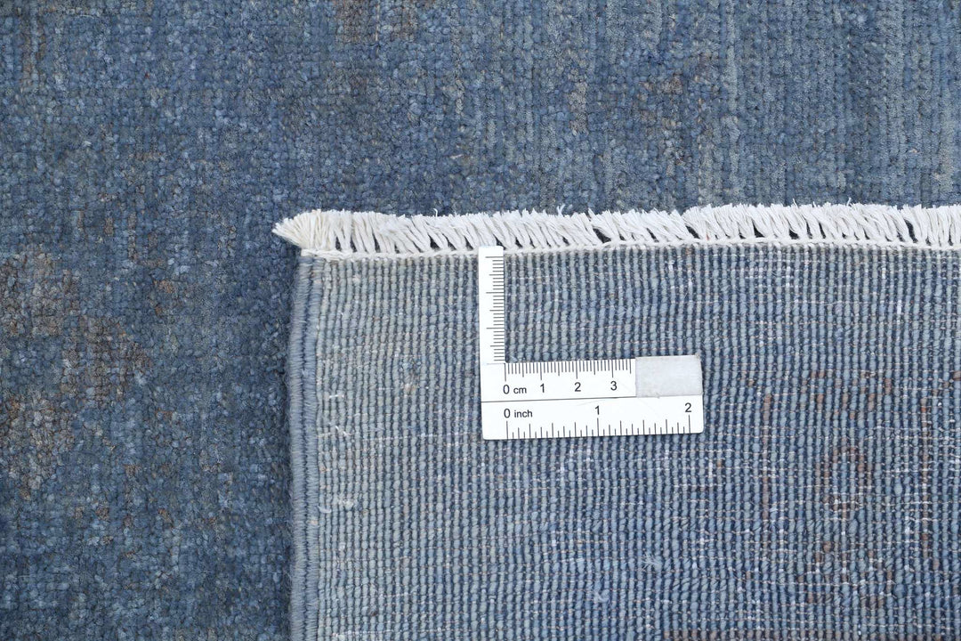 Hand Knotted Fine Overdye Wool Rug 7' 10" x 9' 11" - No. AT54179