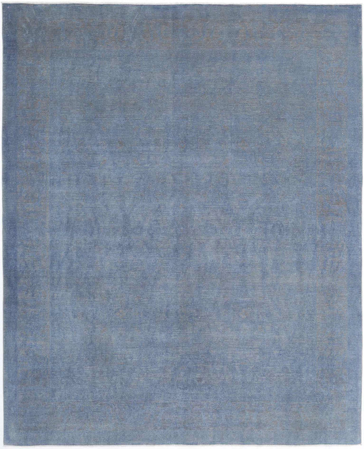 Hand Knotted Fine Overdye Wool Rug 7' 10" x 9' 11" - No. AT54179
