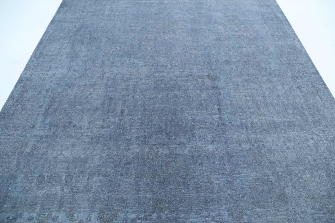 Hand Knotted Fine Overdye Wool Rug 8' 1" x 9' 5" - No. AT15813