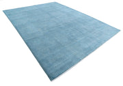 Hand Knotted Fine Overdye Wool Rug 9' 0" x 11' 11" - No. AT12423