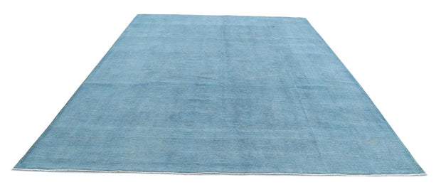 Hand Knotted Fine Overdye Wool Rug 9' 0" x 11' 11" - No. AT12423