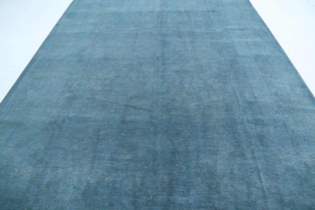 Hand Knotted Fine Overdye Wool Rug 9' 0" x 11' 11" - No. AT12423