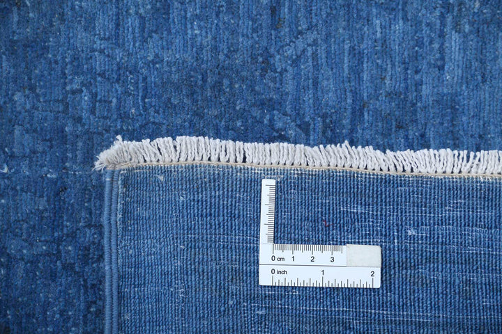 Hand Knotted Fine Overdye Wool Rug 9' 8" x 13' 7" - No. AT80437