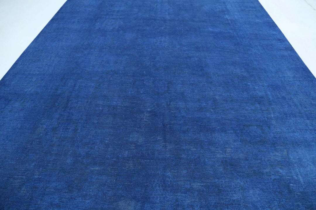 Hand Knotted Fine Overdye Wool Rug 9' 7" x 13' 6" - No. AT32872