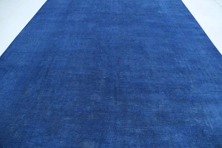 Hand Knotted Fine Overdye Wool Rug 9' 7" x 13' 6" - No. AT32872