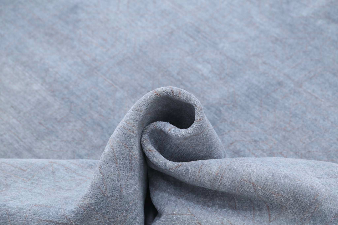 Hand Knotted Fine Overdye Wool Rug 7' 11" x 9' 1" - No. AT97269