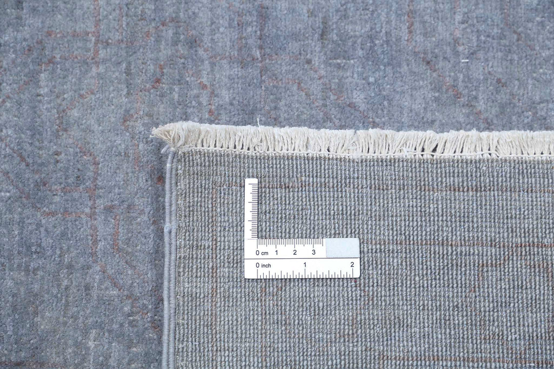 Hand Knotted Fine Overdye Wool Rug 7' 11" x 9' 1" - No. AT97269