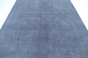 Hand Knotted Fine Overdye Wool Rug 7' 11" x 9' 10" - No. AT21306