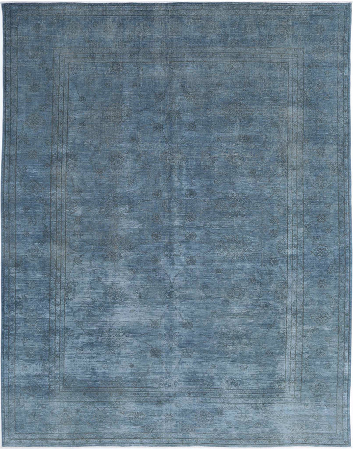 Hand Knotted Fine Overdye Wool Rug 8' 11" x 11' 6" - No. AT79728