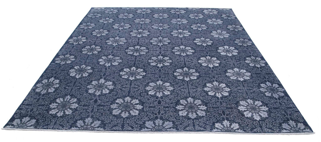 Hand Knotted Fine Artemix Wool & Cotton Rug 7' 9" x 9' 11" - No. AT56738