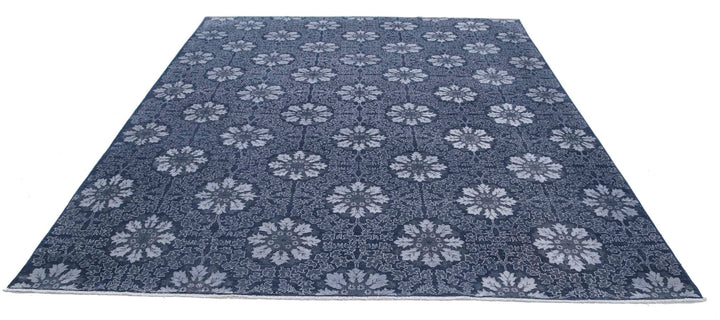 Hand Knotted Fine Artemix Wool & Cotton Rug 7' 9" x 9' 11" - No. AT56738