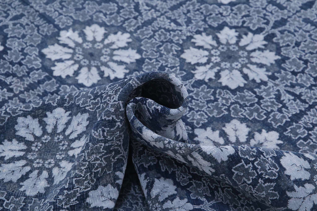 Hand Knotted Fine Artemix Wool & Cotton Rug 7' 9" x 9' 11" - No. AT56738