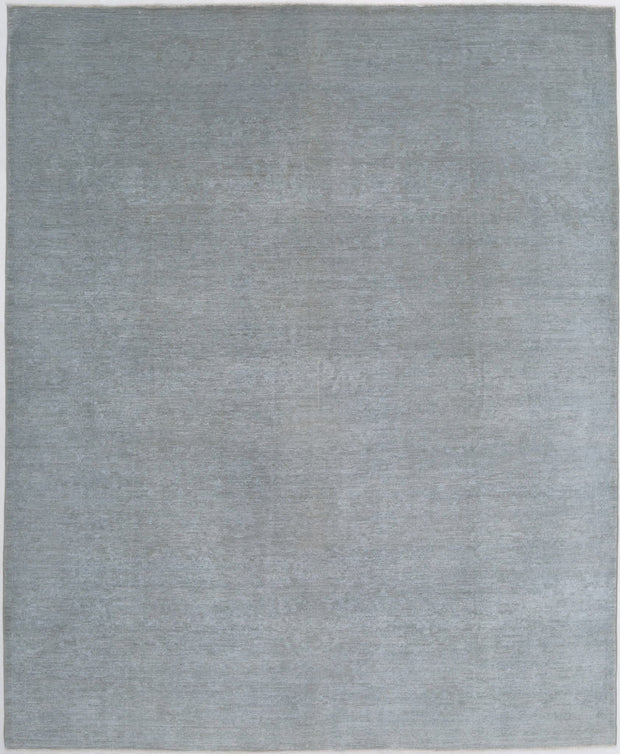 Hand Knotted Overdye Wool Rug 8' 3" x 10' 0" - No. AT44819