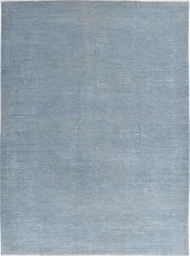 Hand Knotted Overdye Wool Rug 5' 2" x 6' 11" - No. AT46190
