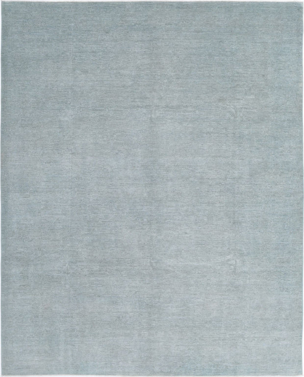 Hand Knotted Overdye Wool Rug 8' 1" x 10' 0" - No. AT17709