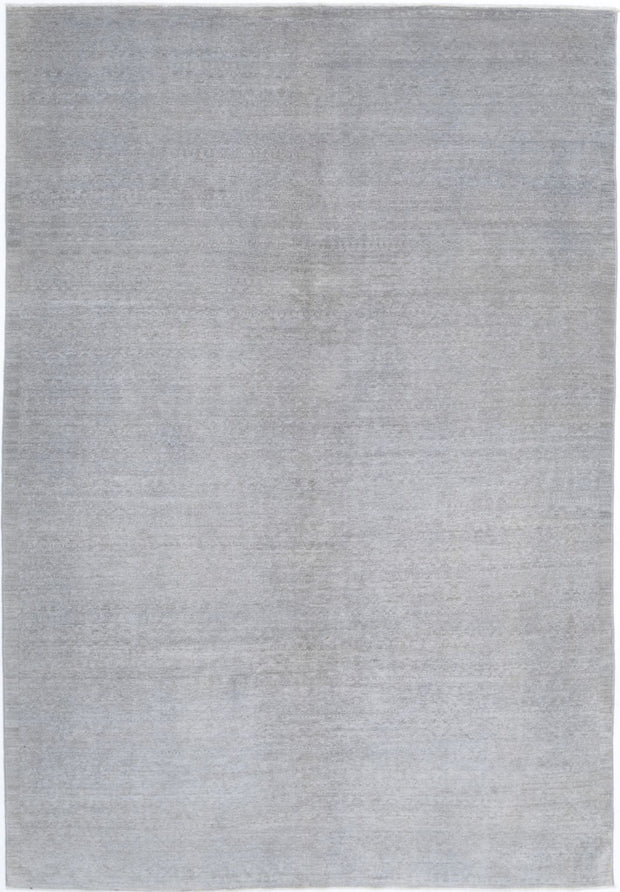 Hand Knotted Overdye Wool Rug 6' 0" x 8' 11" - No. AT44796