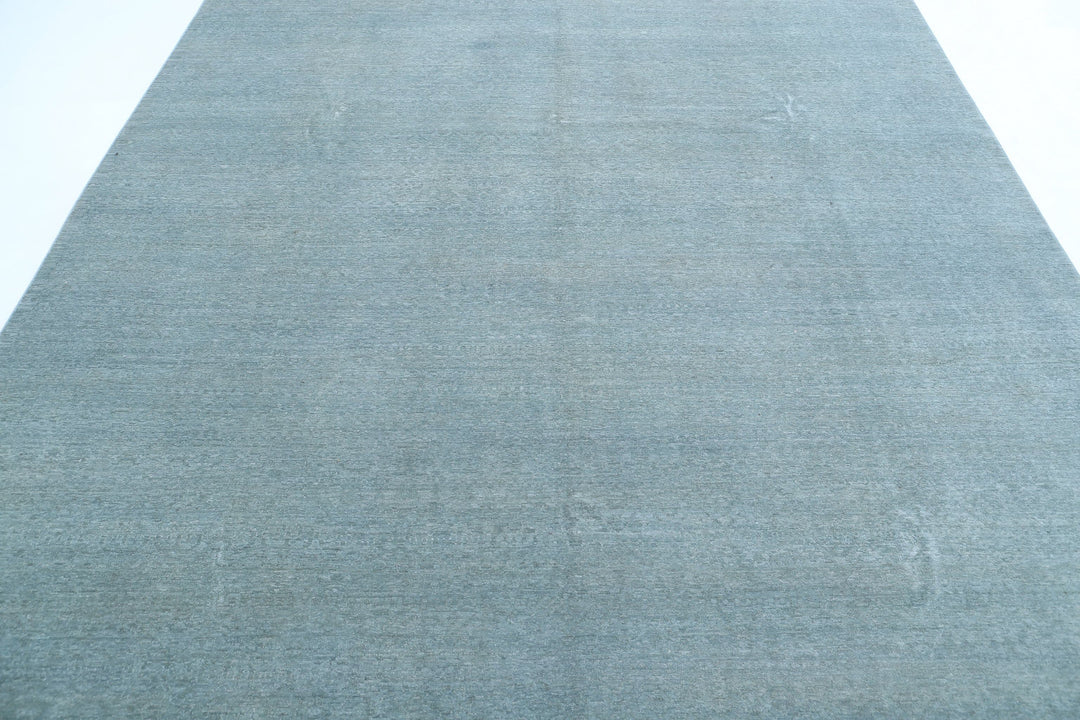 Hand Knotted Overdye Wool Rug 8' 0" x 10' 2" - No. AT12387