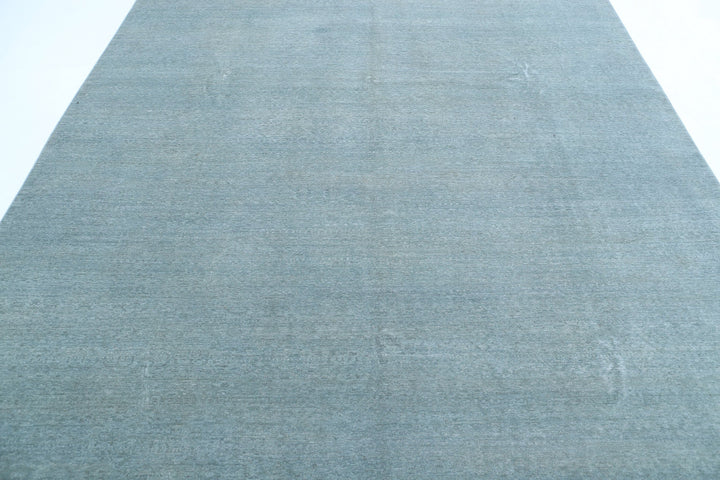 Hand Knotted Overdye Wool Rug 8' 0" x 10' 2" - No. AT12387