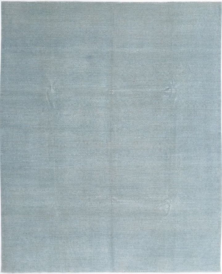 Hand Knotted Overdye Wool Rug 8' 0" x 10' 2" - No. AT12387