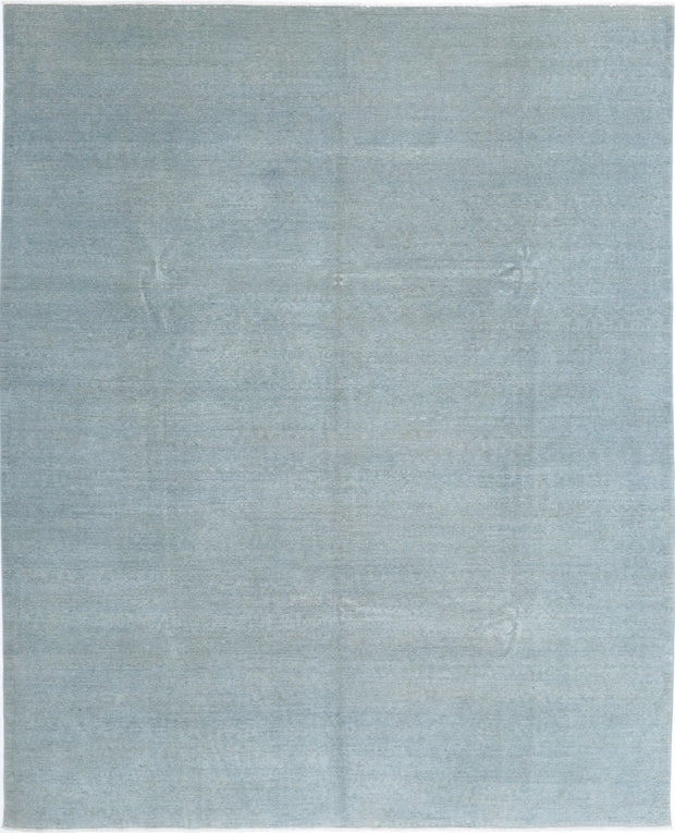 Hand Knotted Overdye Wool Rug 8' 0" x 10' 2" - No. AT12387