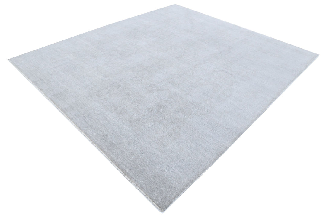 Hand Knotted Overdye Wool Rug 7' 11" x 9' 4" - No. AT14113